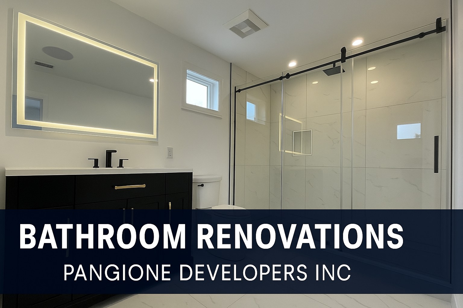 Bathroom renovation in Woodcliff Lake NJ