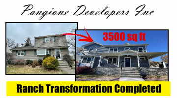 Remodeling contractors in Bergen County NJ – home addition project by Pangione Developers Inc