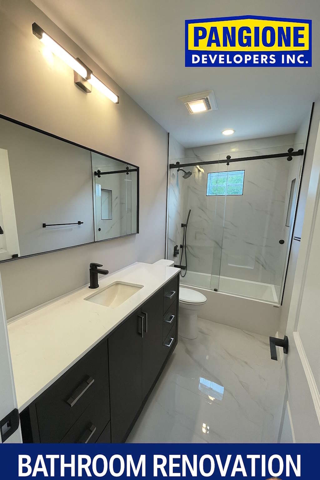 Whole-home renovation in Wood Ridge NJ by Pangione Developers Inc.