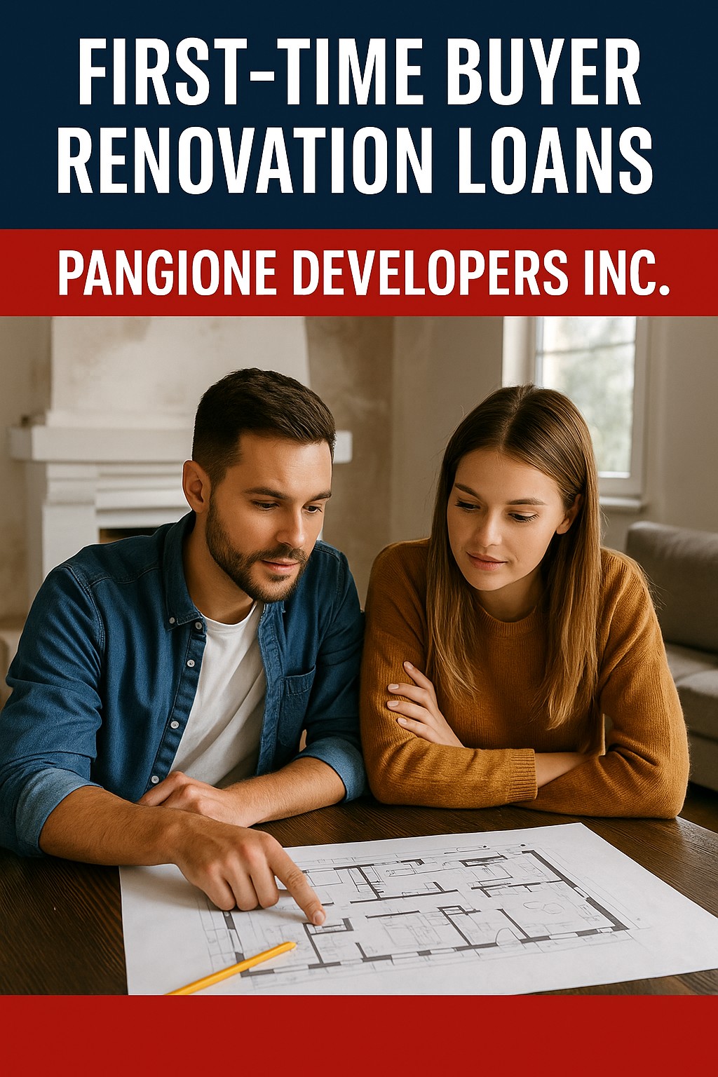 First-time home buyer renovation loans in Bergen County NJ by Pangione Developers Inc.