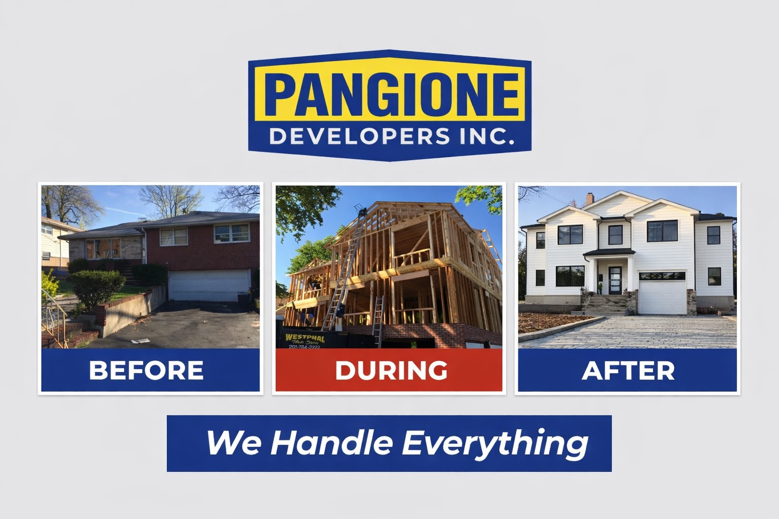 Add a Level Contractors in Paramus NJ — Pangione Developers Inc